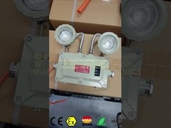 Luz de emergência à prova de fogo