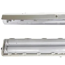 Lâmpada fluorescente anti-explosão durável com opções de comprimento de 600 mm/1200 mm