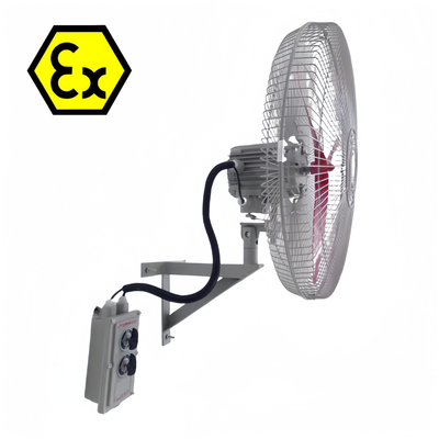 Ventilador de escape à prova de faíscas de 4 polegadas à prova de explosão para ventilação