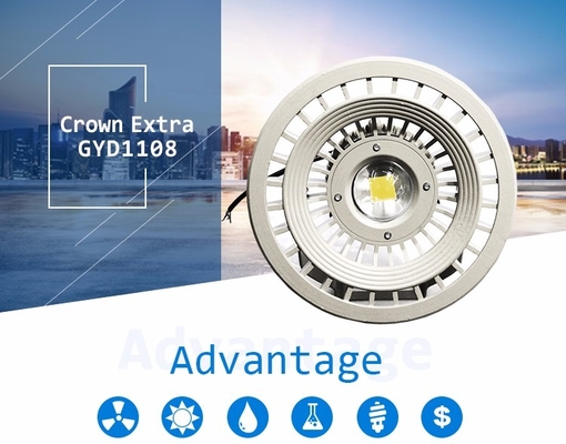 Iluminação Industrial Perigosa com LEDs CREE, Tensão de Entrada AC100-277V em Luminárias High Bay LED à Prova de Explosão