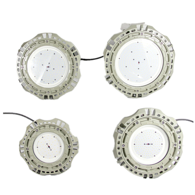 Luminárias LED de alta baía à prova de explosão com tensão de entrada AC100-277V, certificação Ex Db Eb IIC T6 Gb