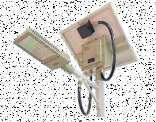 Poste de iluminação modular IP66 para áreas perigosas externas Zona 1 e 2, 50W-240W, à prova de explosão, LED, montagem em poste, montagem em parede, IRC Ra ≥80