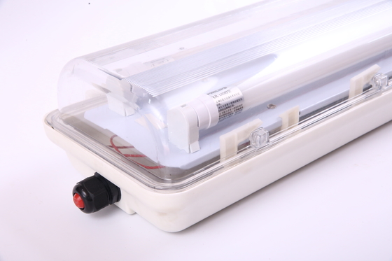 Luminária Fluorescente à Prova de Explosão Marítima – Tubo LED T8, 2 pés / 4 pés (0,6 m / 1,2 m), Luminária à Prova de Chamas para Áreas Perigosas