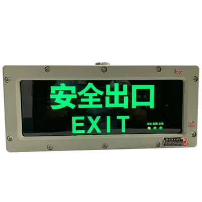Luz de emergência recarregável à prova de explosão – 3W 3.6V IP65 alimentada por bateria para áreas perigosas