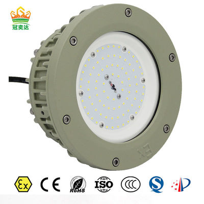 Ex IIC T6 IP66 anti-areia anti-ultraviolet luz LED à larga temperatura à prova de explosão para armazéns perigosos