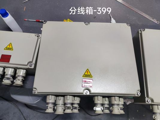 Caixa de junção redonda à prova de explosão de carbono 4" 1"  IIB Classe IIC WF2 para zonas perigosas de petróleo e gás