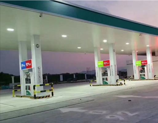 Holofote LED à prova de explosão Zona 2 Zona 21 G 3/4" Entrada de Cabo THD 20% para Aplicações Industriais