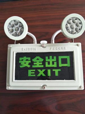 2*5w Double Head Wall Mounted 220VAC 50hz Led Emergency Light Com Certificado ATEX para Área Perigosa