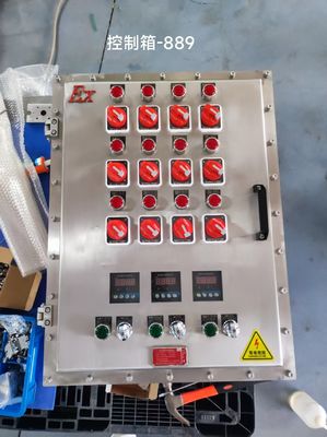 IP65 Painel de controle elétrico montado na parede de aço inoxidável