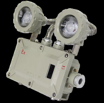 ATEX IP66 Two Spot Explosion-proof LED Lamp Led Multi Function Two Head Rechargeable Emergency Exit Light