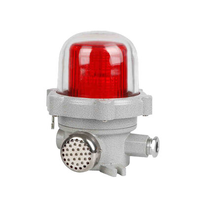 Luzes Indicadoras à Prova de Explosão IP66 com Vida Útil de 50000 Horas Luzes de Sinalização à Prova de Explosão para Sistemas de Segurança Industrial