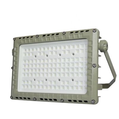 Luz de inundação LED à prova de explosão com montagem em suporte MEANWELL Drive Iluminação LED industrial à prova de explosão OEM