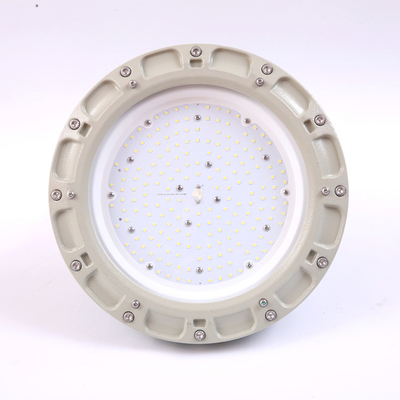 Luminárias de alta baía LED à prova de explosão de teto de 150W ATEX Ex d IIC T6 Gb IP66 à prova d'água para zonas perigosas