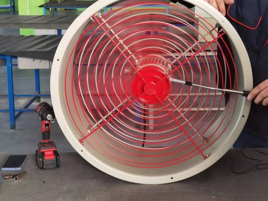 o ventilador à prova de explosões pneumático da exaustão de 300mm ventila a ventilação portátil