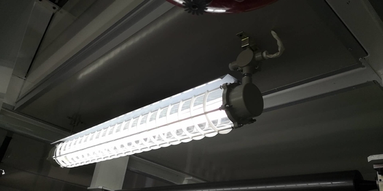 Ex Db Eb IIC T6 Gb/Ex Tb IIIC T80C Db 600 mm Luz fluorescente à prova de explosão para a zona 1 2 Classe de segurança II