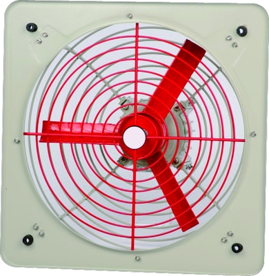 Ventilador de escape à prova de explosão de alta eficiência 120-750w com dispositivo de amortecimento de vibrações para ambientes perigosos