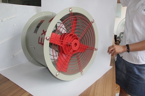2000 m3/h 1450 r/m Ventilador axial à prova de explosão com diâmetro de 250 mm para ambientes perigosos de explosão