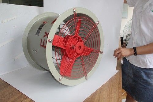 Ventilador axial à prova de explosão de 300 mm de diâmetro, incluindo a extração de arrefecimento por ventilação