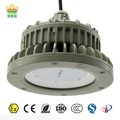 Luminária LED High Bay à Prova de Explosão 160lm/w Personalizável para Zonas 1 e 2, Iluminação para Locais Perigosos