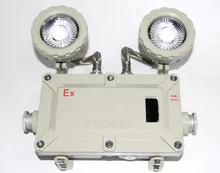 3600lm 80 CRI lâmpada LED anodizada IP66 classificada luz à prova de explosão com entrada dupla AC/DC