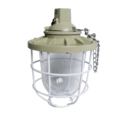Lumen 5000K Proof Explosion HID Fixture Light Tempered Glass Lens Die casting Alumínio