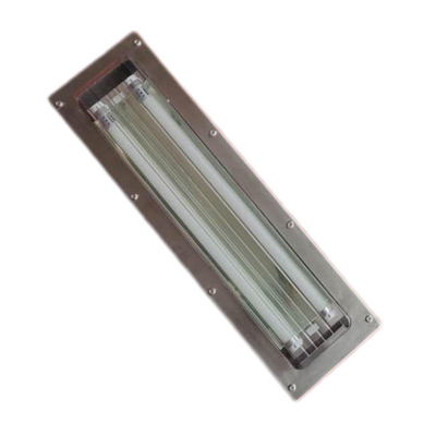 Luz fluorescente à prova de explosão de frequência 50/60 Hz 2 tubos e 3 tubos Classe de segurança II