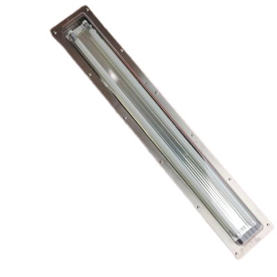 Luz fluorescente à prova de explosão de frequência 50/60 Hz 2 tubos e 3 tubos Classe de segurança II