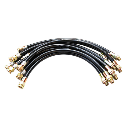 IP54 Proof Explosion Flexible Conduit Factory Price Braided Rubber Flexible Electrical Pipe Fittings (Fixturas de tubos elétricos flexíveis de borracha trançada)
