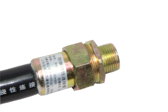 IP54 Proof Explosion Flexible Conduit Factory Price Braided Rubber Flexible Electrical Pipe Fittings (Fixturas de tubos elétricos flexíveis de borracha trançada)
