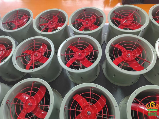 2000 m3/h 1450 r/m Ventilador axial à prova de explosão com diâmetro de 250 mm para ambientes perigosos de explosão