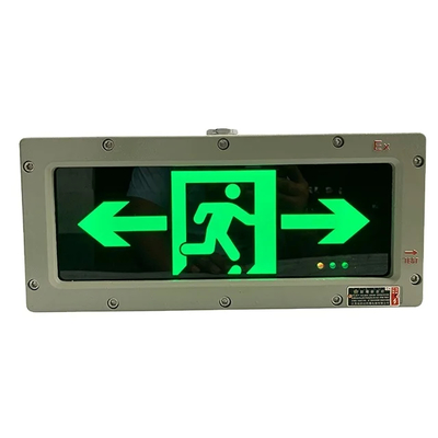 Iluminação de emergência 3 W sinalização de saída à prova de excesso para ambientes perigosos