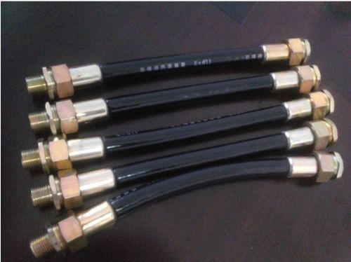 Instalação de tubos elétricos de borracha trenzada com certificação IP65 anti-corrosivo resistente a explosões