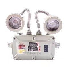 ATEX Luz de emergência à prova de fogo com LED para instalação em parede interior / exterior