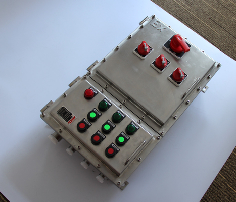 2 mm II 2G Ex Painel de controlo com acabamento revestido com pó IP66
