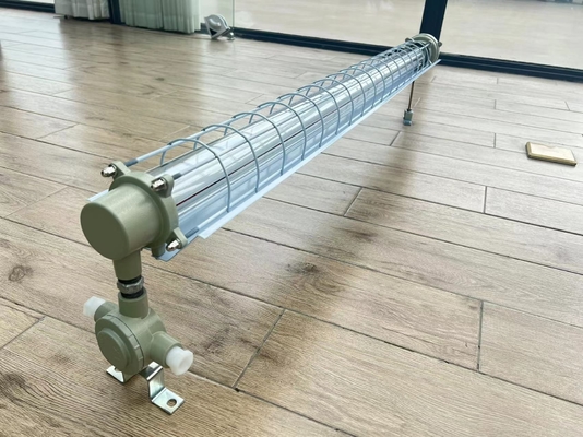 Ex Db Eb IIC T6 Gb/Ex Tb IIIC T80C Db 600 mm Luz fluorescente à prova de explosão para a zona 1 2 Classe de segurança II