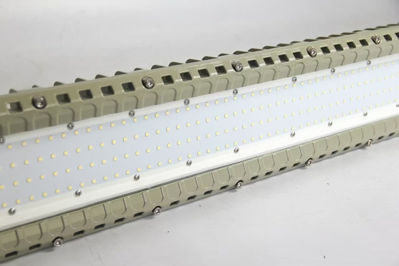 Iluminação LED à prova de explosão com suportes de tecto de liga de alumínio