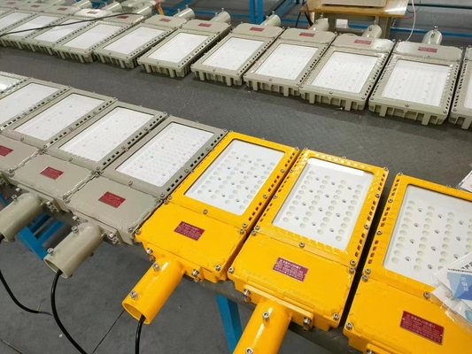 100~277v 130lm/W 200w Luz de inundação LED à prova de explosão