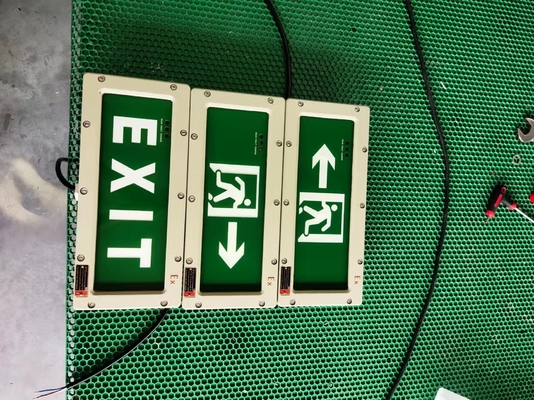 Luz de saída à prova de explosão de alta tensão. Luz de sinalização de emergência OEM 90-300VAC/24VDC/36VDC.