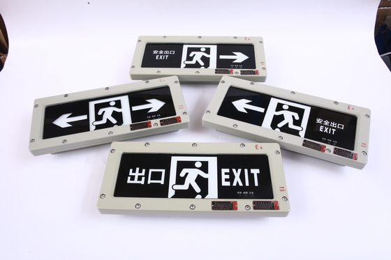 Luzes de Saída de Emergência à Prova de Explosão Compactas OEM – IRC ≥70, Certificadas ATEX / IECEx / RoHS / CNEX / ISO9001, Design Personalizável para Áreas Perigosas