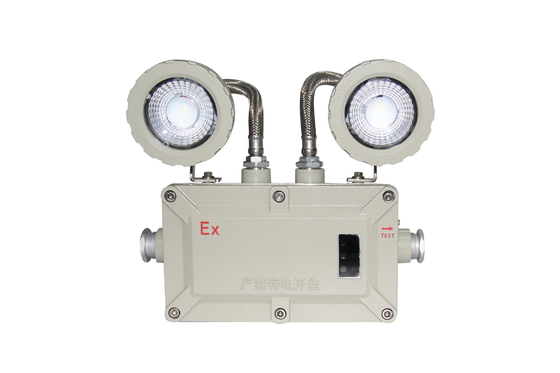 Luz de emergência à prova de explosão Ex Db Eb IIC T6 Gb/Ex Tb IIIC T80.C Db 3000/4000/5000/5700K Alarme sonoro