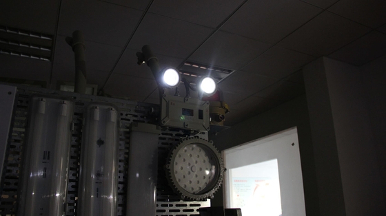 Luz de emergência à prova de explosão com opções de temperatura de cor e alarme 2*3w