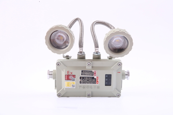 2*5w Ex Proof Aluminium Luz de emergência 65-85DB Alarme Decibel IP66