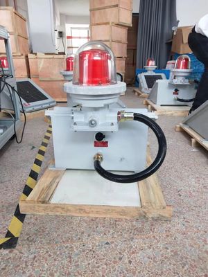 Alarme de alerta de liga de alumínio de alto decibeto vermelho amarelo piscando audível visível à prova de explosão IP66 durável Minas químicas