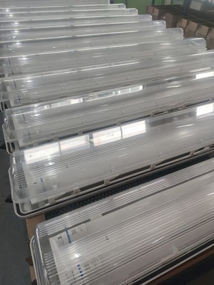 Luz linear à prova de explosão com ATEX IECEx WF2 IP66 100lm/w PARA ZONA 1,2&amp;21,22