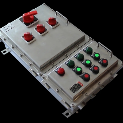 Caixa de distribuição de iluminação à prova de fogo da série CXM  Ex d e IIC, proteção IP66, caixa de alumínio durável para zonas industriais perigosas