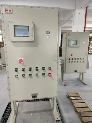 Painéis à prova de explosão de entrada de cabo personalizados / caixa com ATEX IP66 WF2 para mina de refinaria