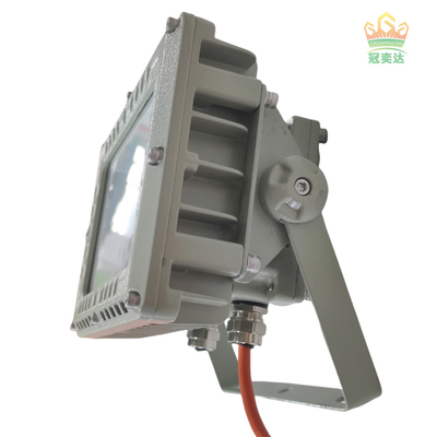 ATEX IECEx RoHS ISO9001 50W Luz de inundação LED à prova de explosão para instalações de resíduos perigosos