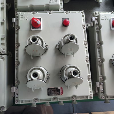 Caixa de distribuição de iluminação à prova de fogo da série CXM  Ex d e IIC, proteção IP66, caixa de alumínio durável para zonas industriais perigosas