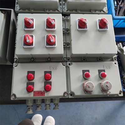 IP66 WF2 Proof Explosion Control Board Enclosure Powder Coated Wall Mount 2 mm