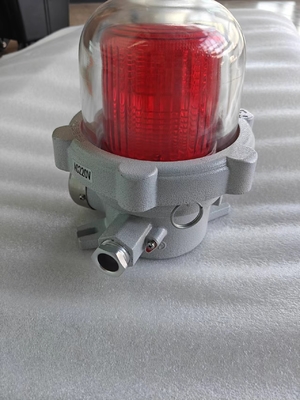 80-120 DB Lâmpadas de alarme de teto à prova de explosão com arranque instantâneo &lt; 0,3s